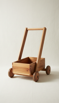 Teak wood baby walker